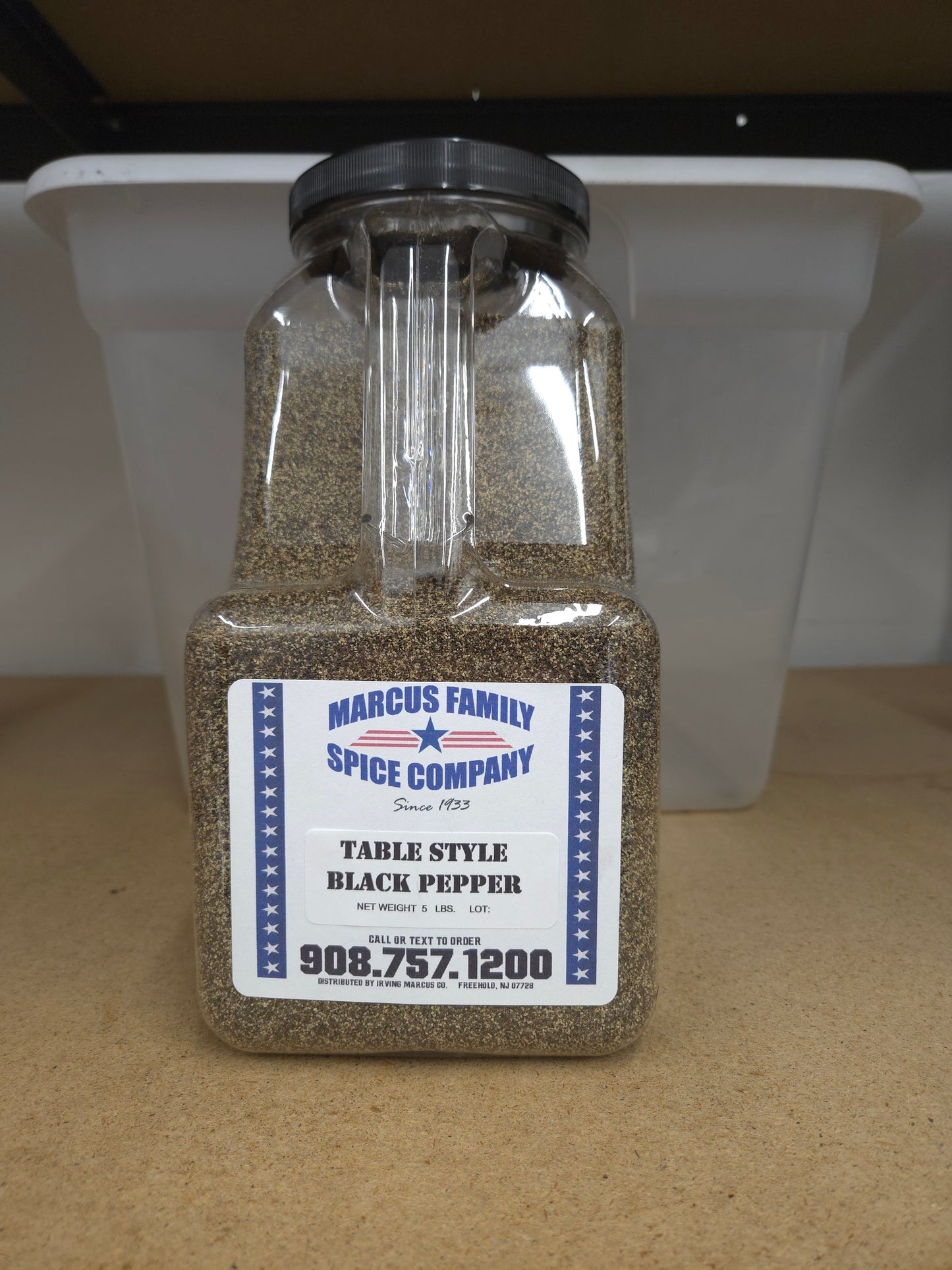 Table Style Black Pepper